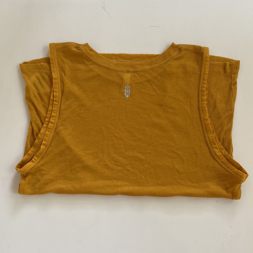 Mustard Free People Movement Muscle Tank